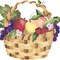 Fruit Basket Wall Stencil | 2830 by Designer Stencils | Reusable Art Craft Stencils for Painting on Walls, Canvas, Wood | Reusable Plastic Paint Stencil for Home Makeover | Easy to Use &#x26; Clean Art Stencil